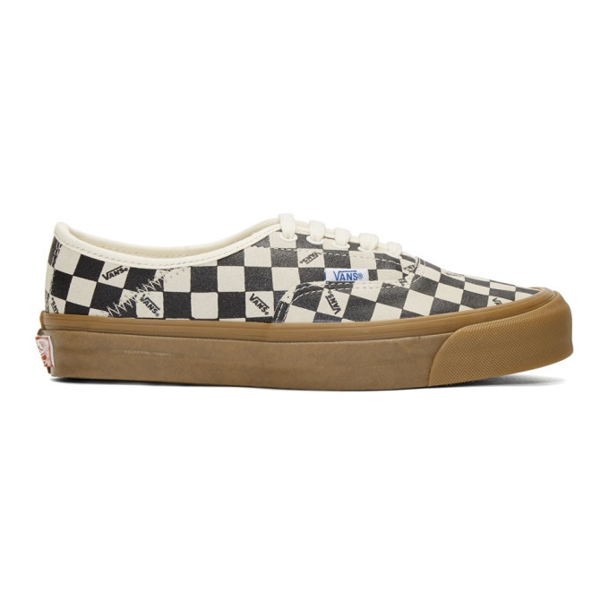 Photo: Vans Black and Off-White OG Checkerboard Sneakers