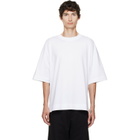 Dries Van Noten White Dropped Shoulder T-shirt