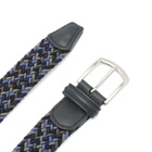 Anderson's Men's Andersons Elastic Woven Belt in Navy