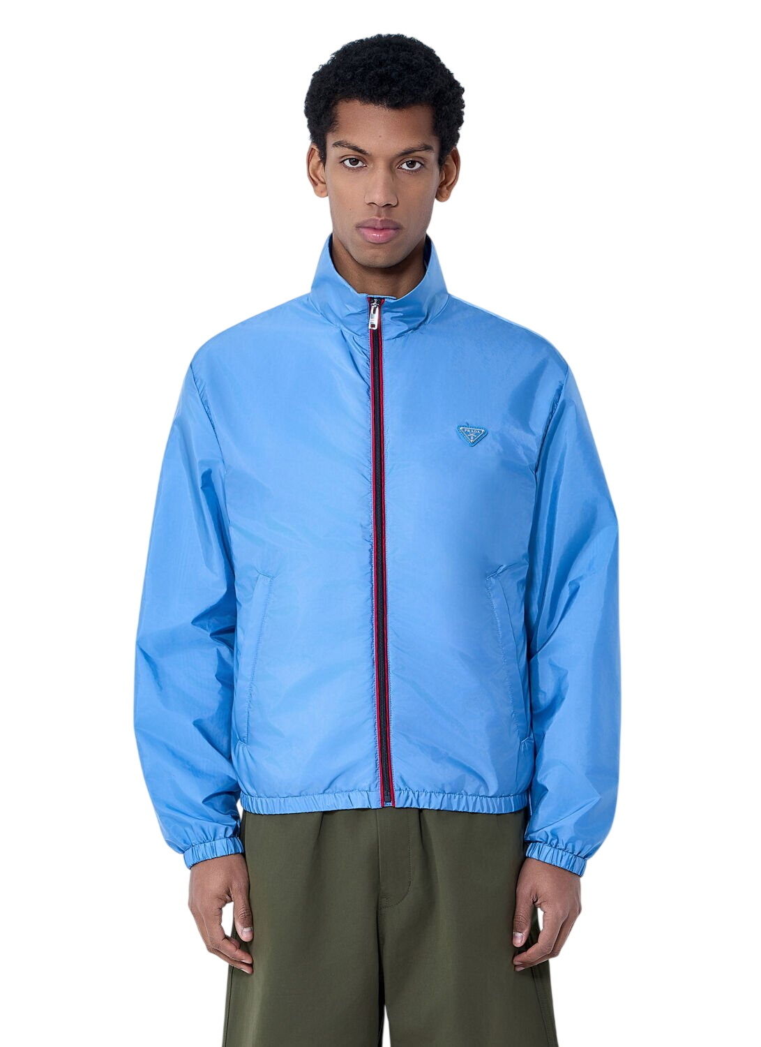 Prada High-Neck Zip Jacket Prada