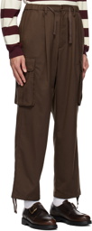 Uniform Bridge Brown Drawstring Cargo Pants