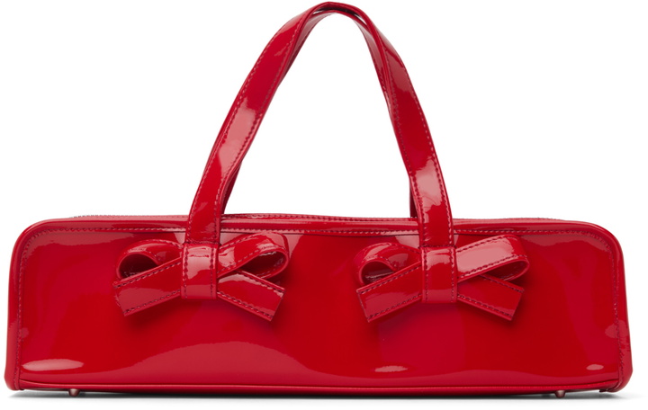 Photo: Comme des Garçons Girl Red Flute Bag