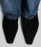 Paris Texas Bettina suede ankle boots