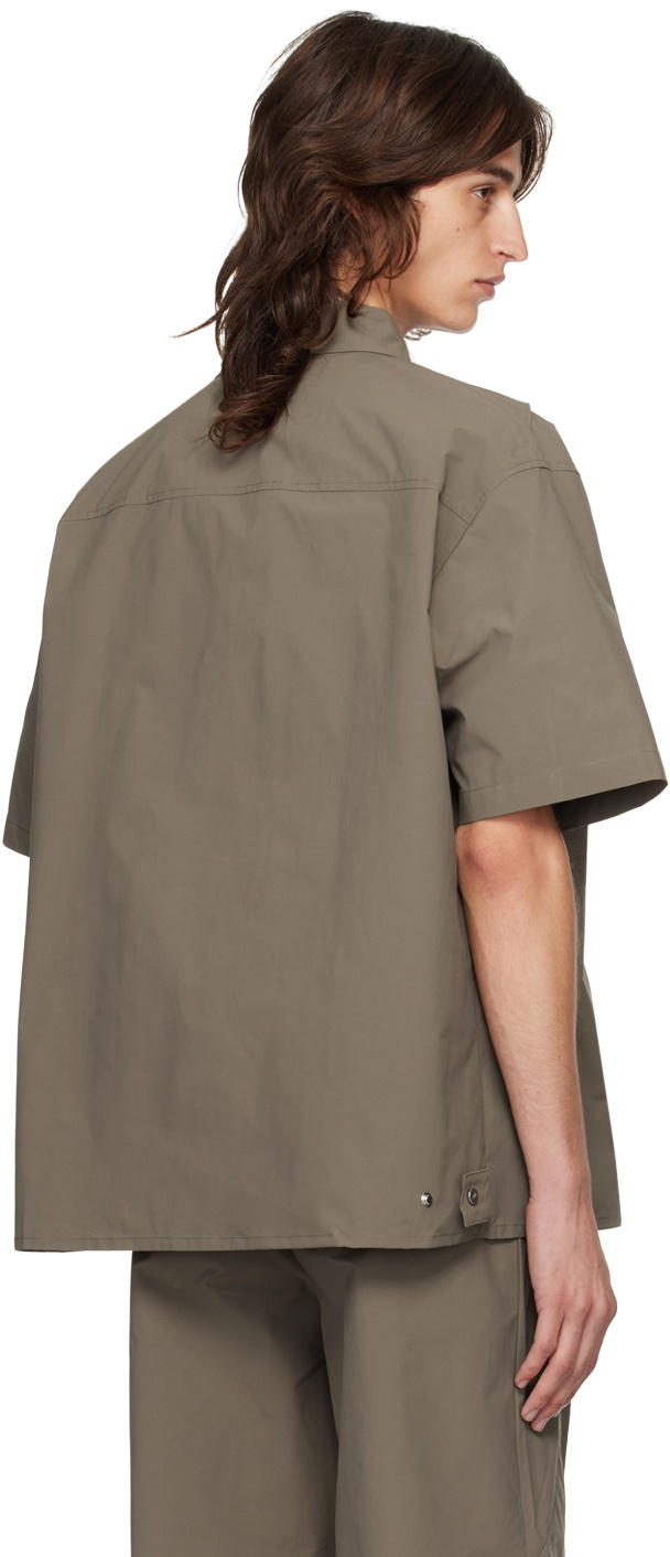 HELIOT EMIL Khaki Carabiner Shirt Heliot Emil