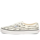 Vans UA Authentic 44 DX Sneakers in White/Black/OG Barbed Wire