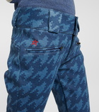 Perfect Moment Auroral printed denim ski pants