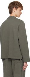 Craig Green Khaki Embroidered Linestitch Smock T-shirt