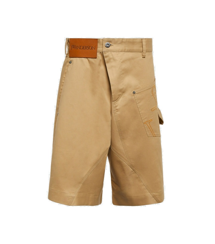 Photo: JW Anderson - Twisted cotton chino shorts