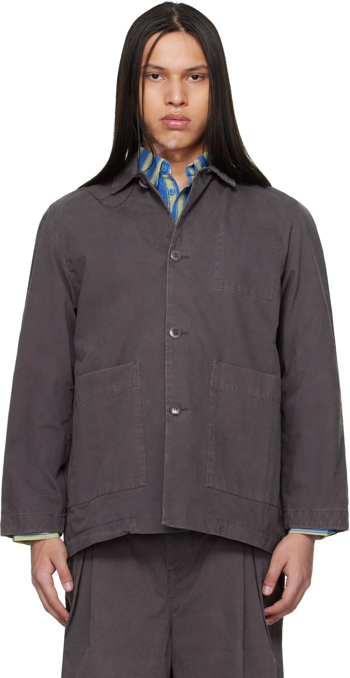 しんたん　Toogood \"The Glassblower Jacket\" Toogood Black Glassblower Jacket Toogood