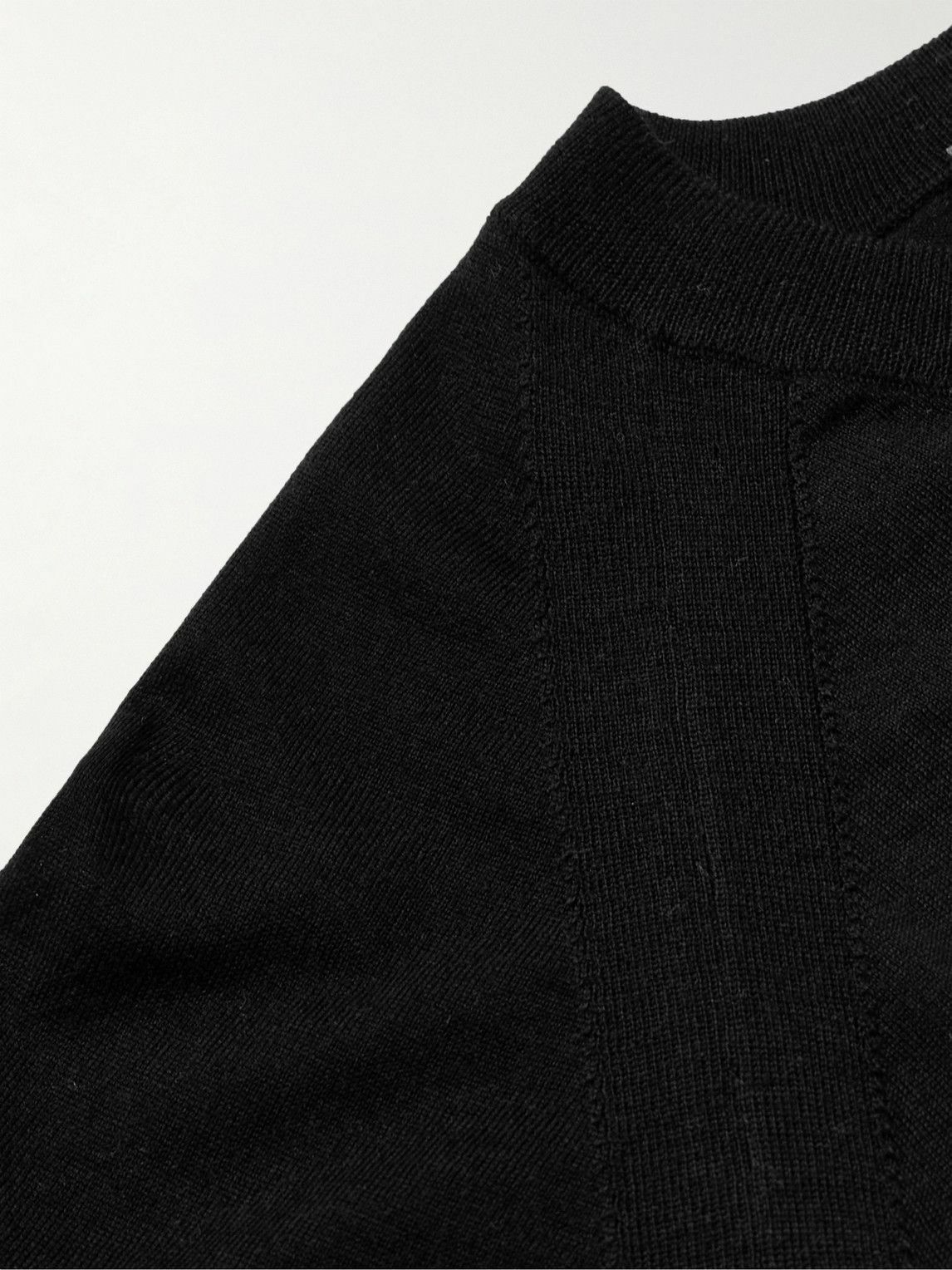 Norse Projects Arktisk Merino WoolBlend TShirt Black