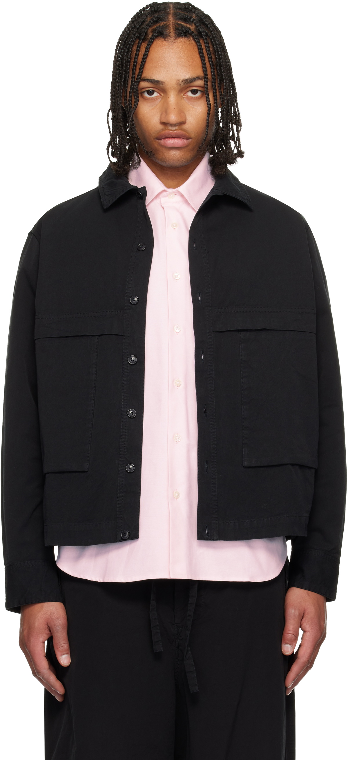 CASEY CASEY Black Mili Parka CASEY CASEY