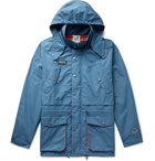 adidas Consortium - SPEZIAL Standish Logo-Appliquéd Ripstop Hooded Anorak - Blue