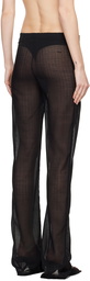 Ludovic de Saint Sernin Black Mermaid Trousers