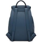 Loewe Blue Calfskin Drawstring Backpack