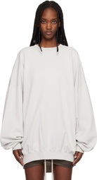 Rick Owens DRKSHDW Off-White Temple Hun Crewneck Sweatshirt