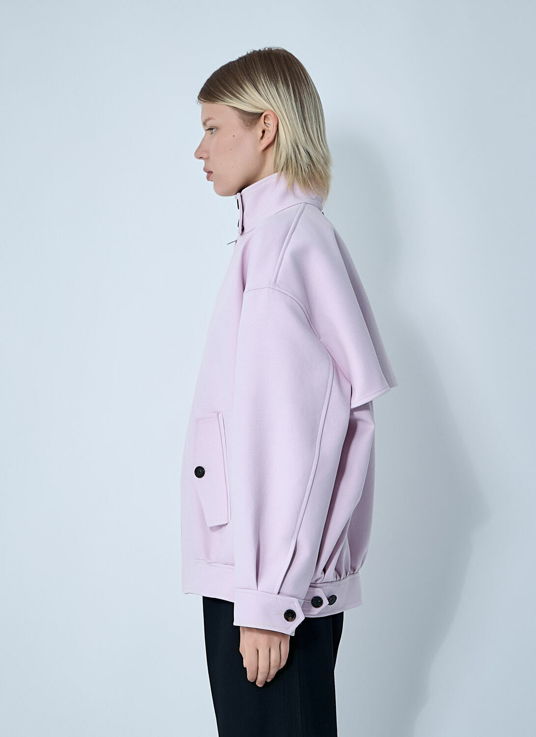 Gucci Cotton Canvas Delavé Bomber Jacket
