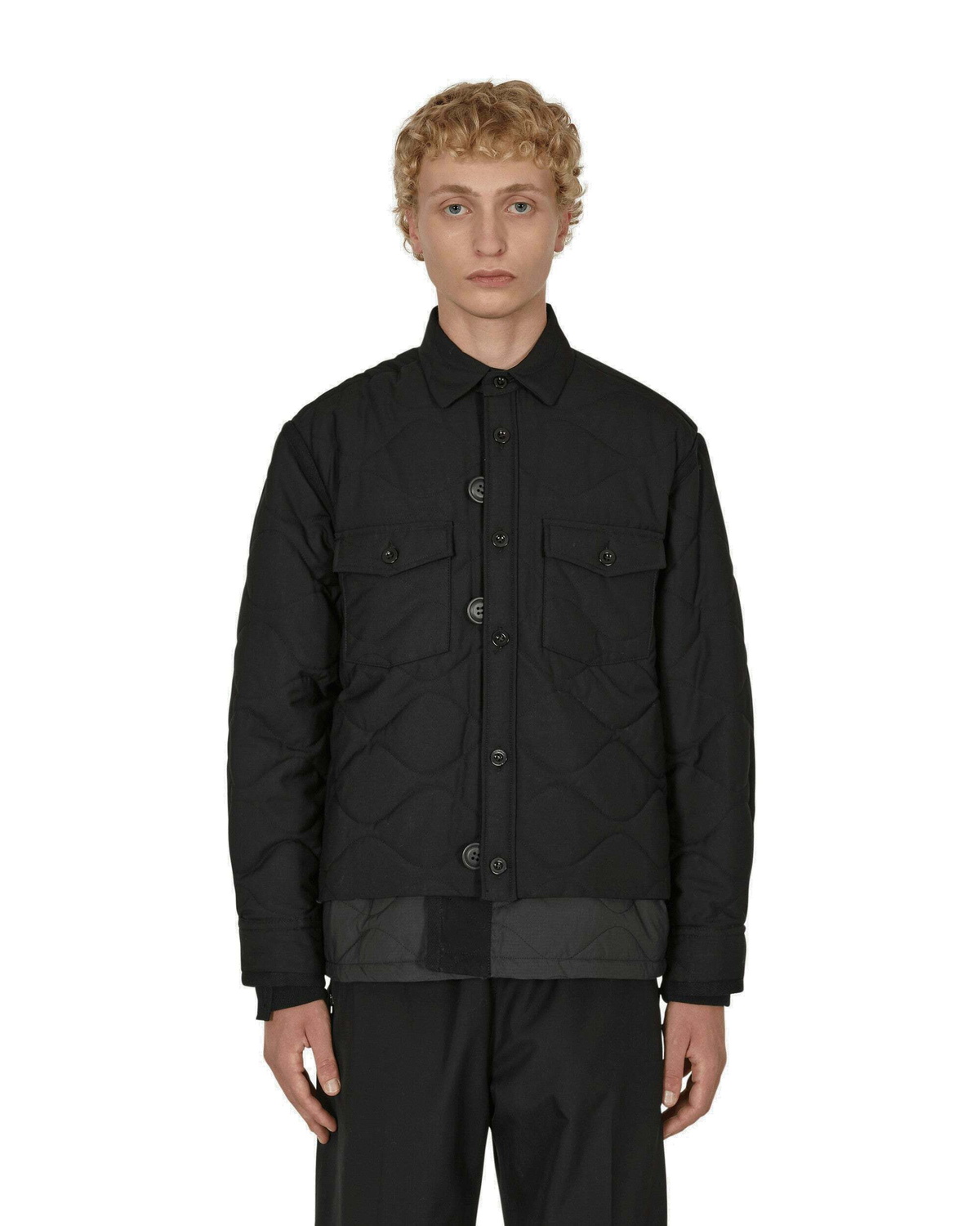 Suiting Quilted Jacket Sacai