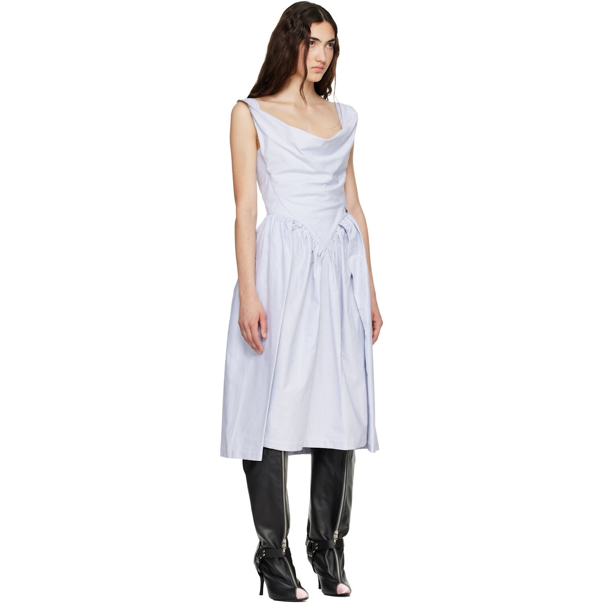 Vivienne Westwood Blue Sunday Midi Dress