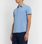 Orlebar Brown - Sebastian Slim-Fit Cotton-Piqué Polo Shirt - Blue