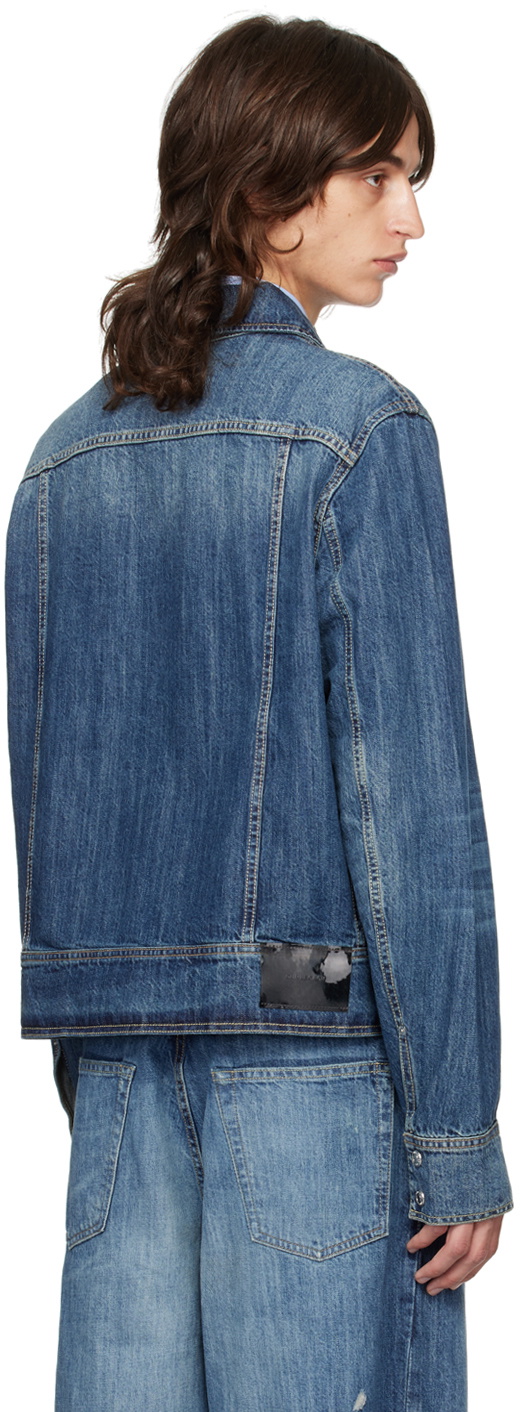 OUR LEGACY Blue Trucker Denim Jacket Our Legacy