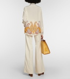 Etro Paisley silk blouse