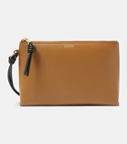 Loewe Knot leather pouch