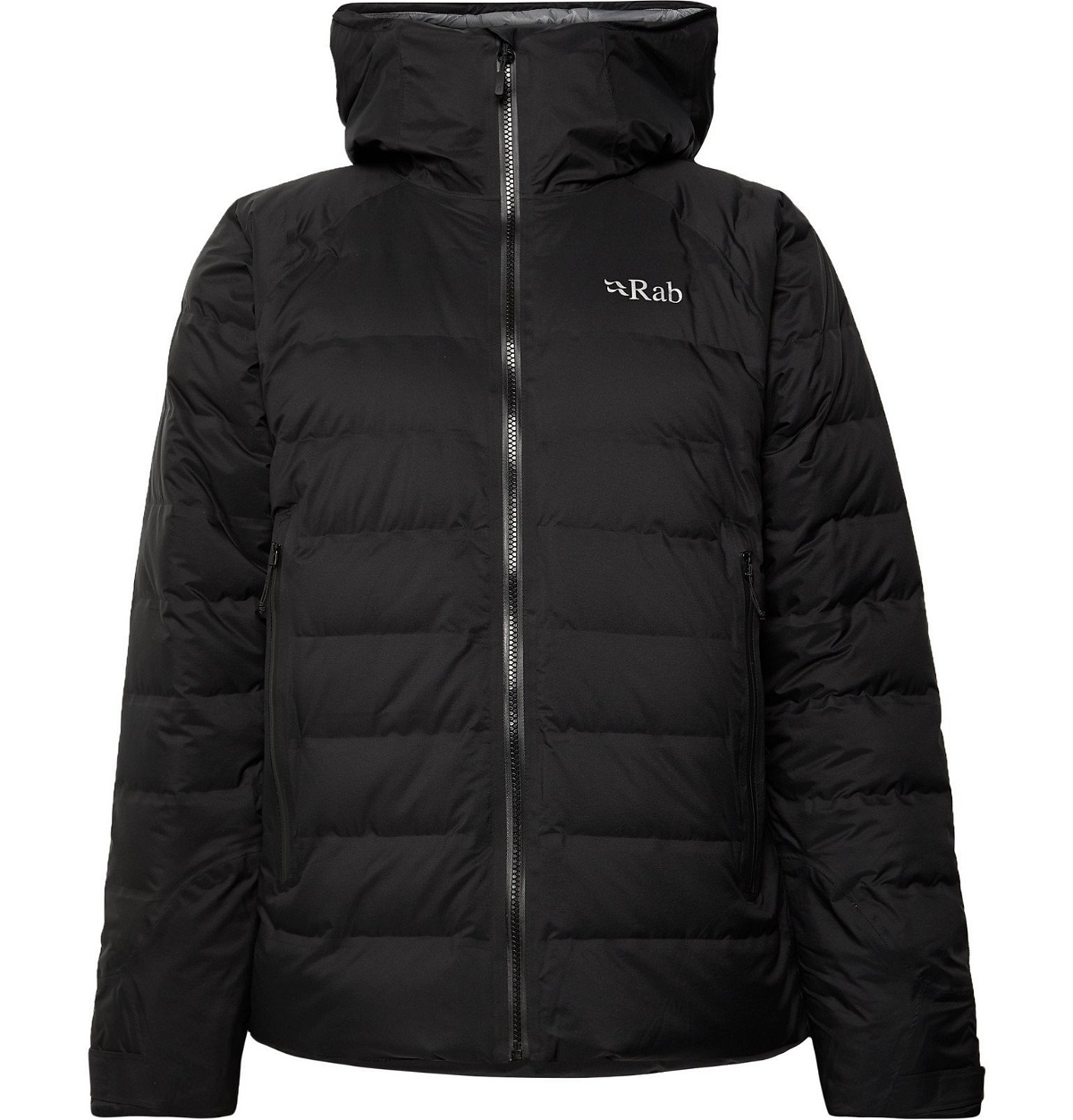 Photo: Rab - Valiance Quilted Ripstop Hooded Down Jacket - Black