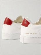 COMMON PROJECTS - Retro Low Leather Sneakers - White
