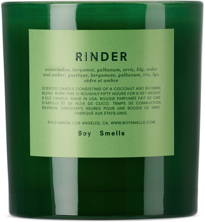 Photo: Boy Smells Green Rinder Candle, 8.5 oz