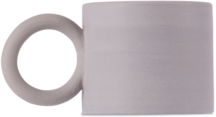 Photo: Ekua Ceramics SSENSE Exclusive Purple Circle Mug
