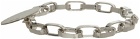 Jil Sander Silver Chain Link Bracelet