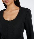Jacquemus Miami belted virgin wool jacket