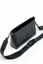 Diesel Camera bag in brushed PU - Crossbody Bags Mens in Black