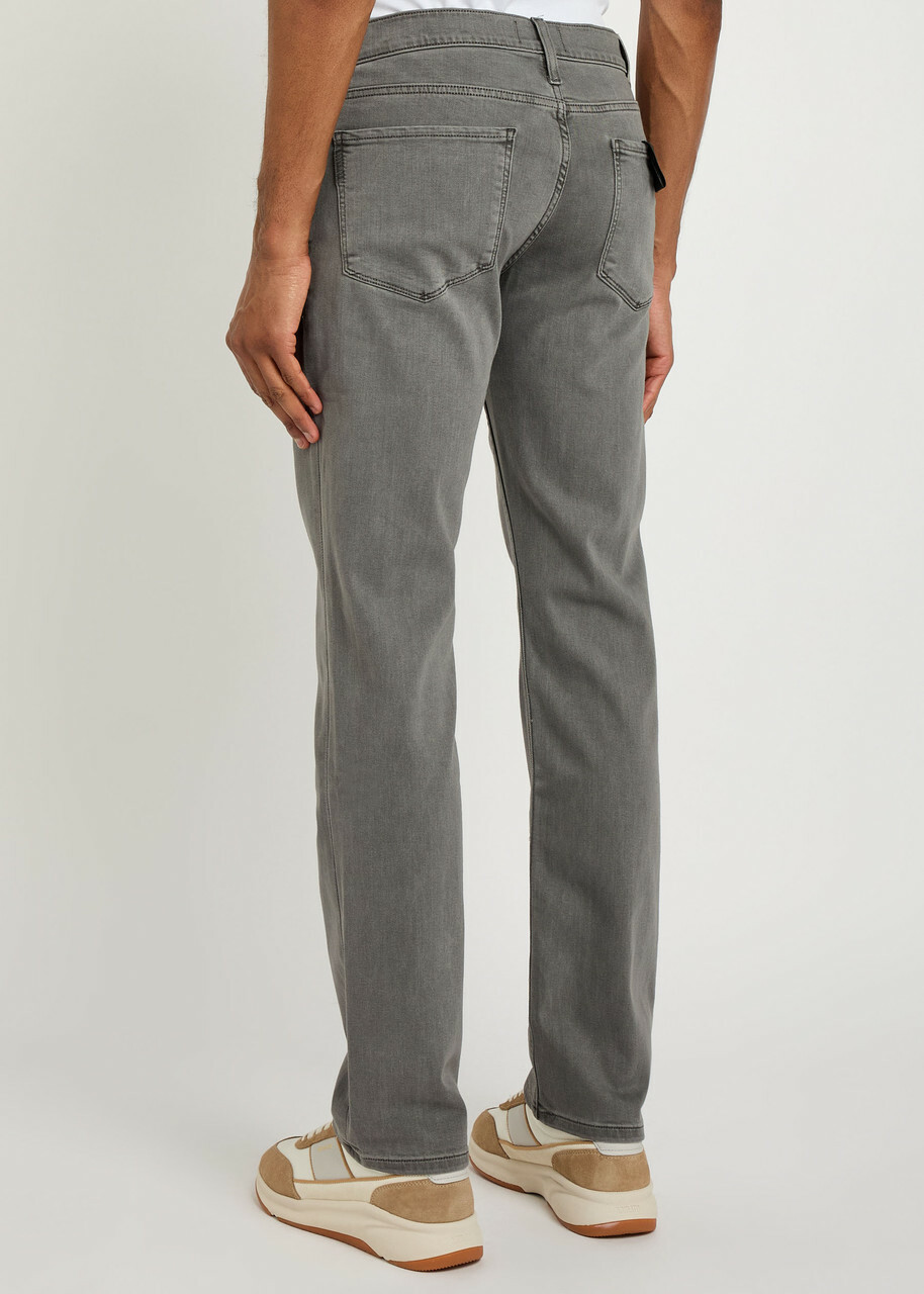 Paige Normandie Straight-leg Jeans Grey