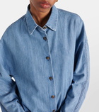 Dries Van Noten Oversized denim shirt