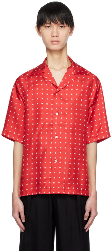 Photo: AMIRI Red Mix & Match Shirt