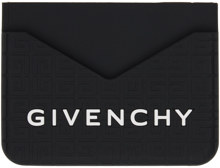 Givenchy Black 4G Card Holder Givenchy