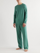 Derek Rose - Basel Stretch Micro Modal Jersey Pyjama Trousers - Green