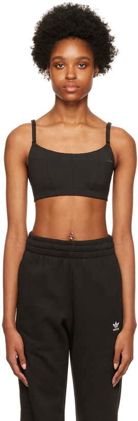 Photo: adidas Originals Black Recycled Polyester Sports Bra