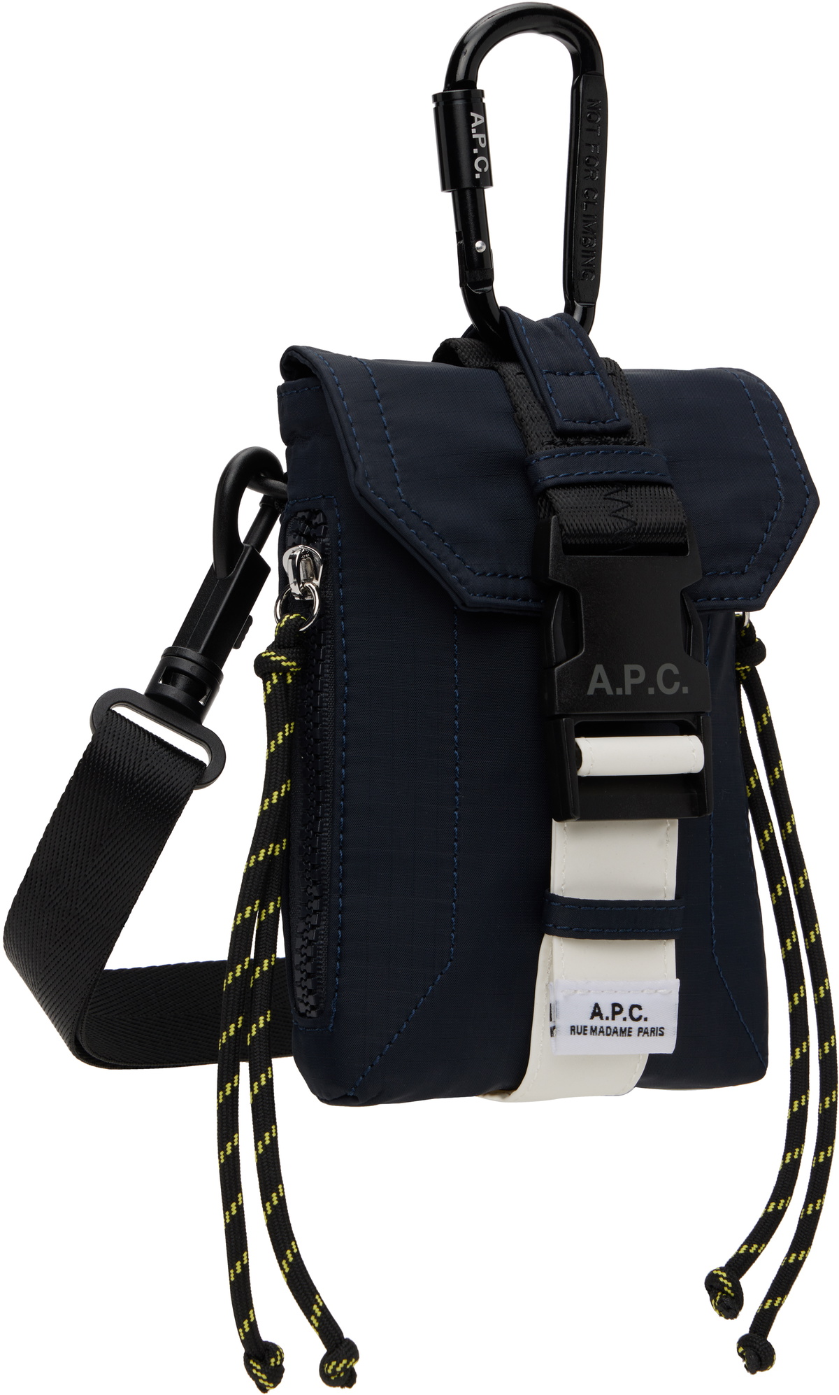 【送料関税込】A.P.C. Khaki Trek Crossbody Pouch Khaki Trek Crossbody Pouch by A.P.C. on Sale