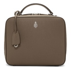 Mark Cross Taupe Tumbled Laura Bag