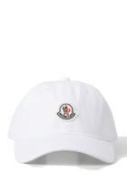 Logo Patch Cap in White