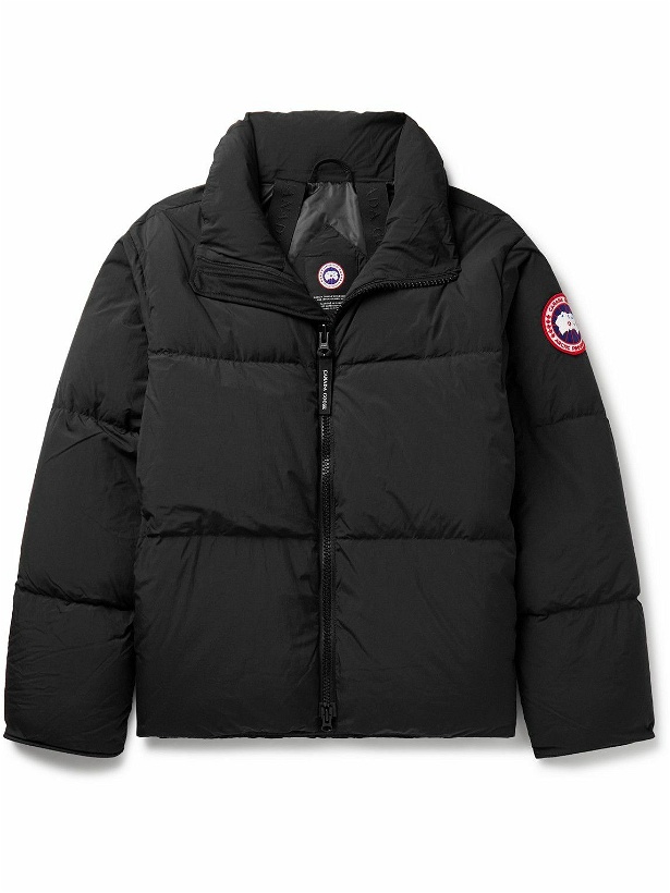 Photo: Canada Goose - Lawrence Logo-Appliquéd Quilted Enduraluxe® Down Jacket - Black