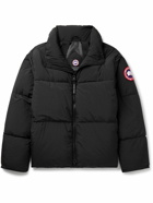 Canada Goose - Lawrence Logo-Appliquéd Quilted Enduraluxe® Down Jacket - Black