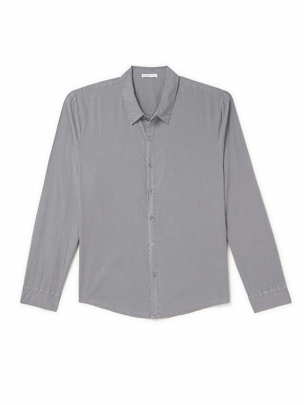 Photo: James Perse - Cotton-Poplin Shirt - Gray
