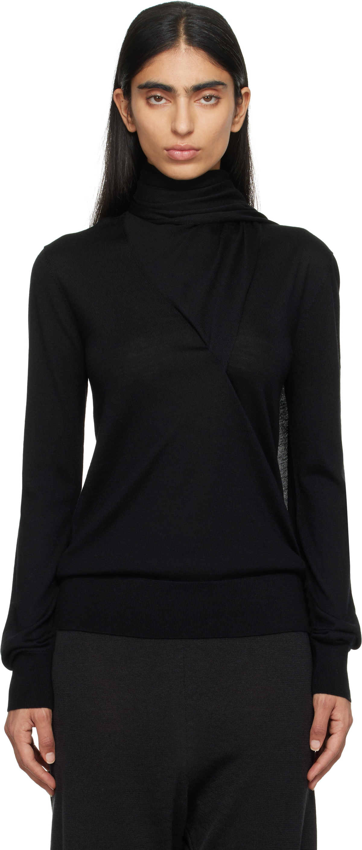 TOTEME - Woman - Black - Knit Sweater