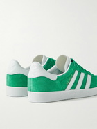 adidas Originals - Gazelle 85 Leather-Trimmed Suede Sneakers - Green