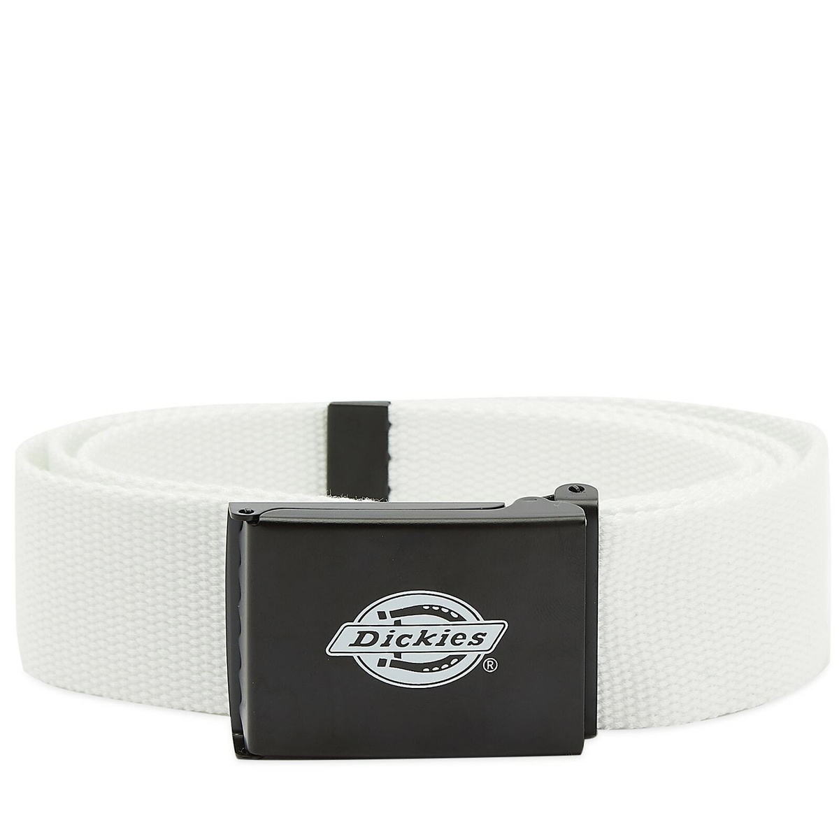 Dickies Men's Orcutt Belt in White Dickies Construct