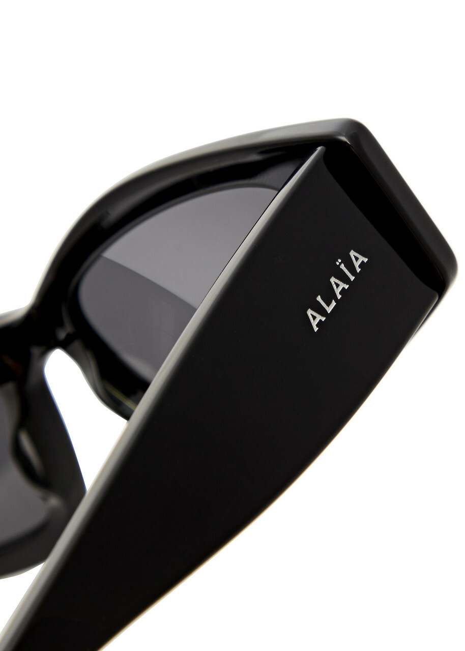 Alaïa Square-frame Sunglasses - Black - One Size ALAÏA