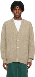 Howlin' Brown Shaggy Bear Cardigan